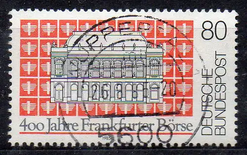 BRD, Mi-Nr. 1257 gest., 400 Jahre Frankfurter Börse