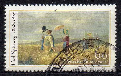 BRD, Mi-Nr. 1258 gest., Carl Spitzweg