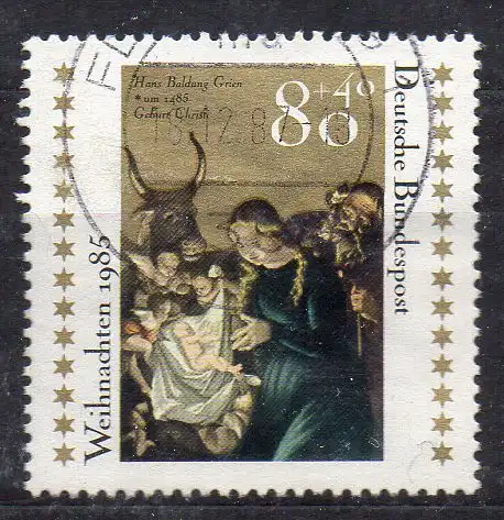 BRD, Mi-Nr. 1267 gest., Weihnachten 1985