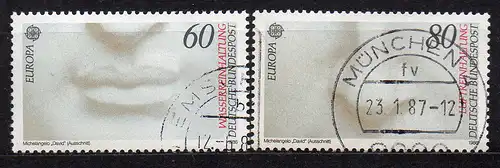 BRD, Mi-Nr. 1278 - 1279 gest., kompl., Europa CEPT 1986