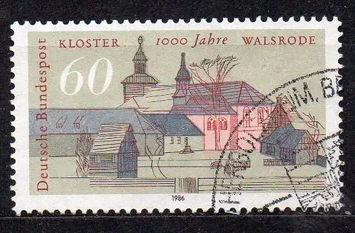 BRD, Mi-Nr. 1280 gest., 1000 Jahre Walsrode
