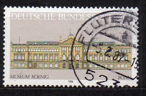 BRD, Mi-Nr. 1288 gest., Museum Koenig, Bonn (aus Block 20)