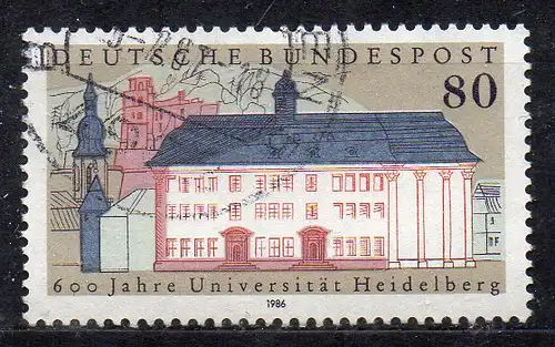 BRD, Mi-Nr. 1299 gest., 600 Jahre Universität Heidelberg