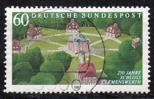 BRD, Mi-Nr. 1312 gest., 250 Jahre Schloss Clemenswerth