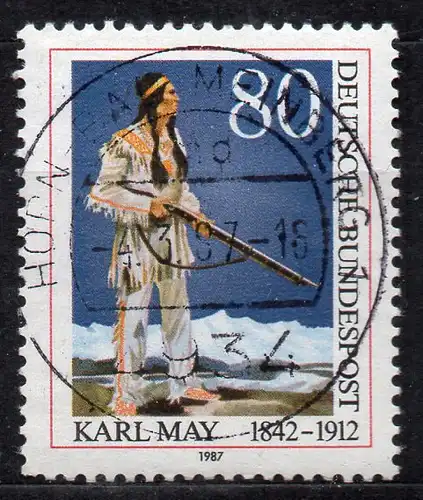 BRD, Mi-Nr. 1314 gest., Karl May