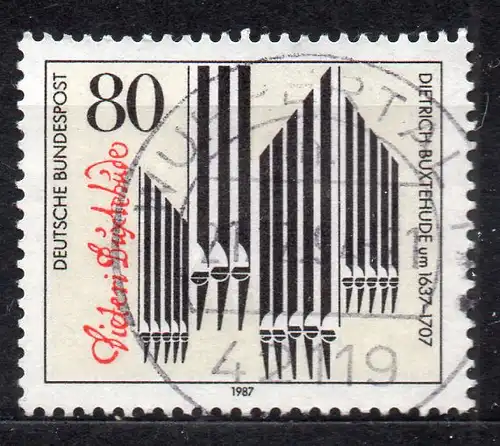 BRD, Mi-Nr. 1323 gest., Dietrich Buxtehude