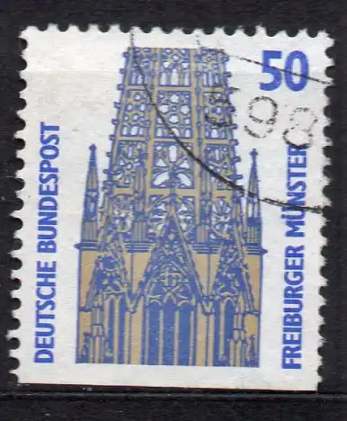 BRD, Mi-Nr. 1340 D gest., Sehenswürdigkeiten - Freiburger Münster