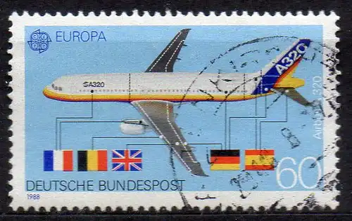 BRD, Mi-Nr. 1367 gest., Europa CEPT 1988