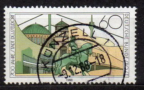 BRD, Mi-Nr. 1369 gest., 700 Jahre Stadt Düsseldorf