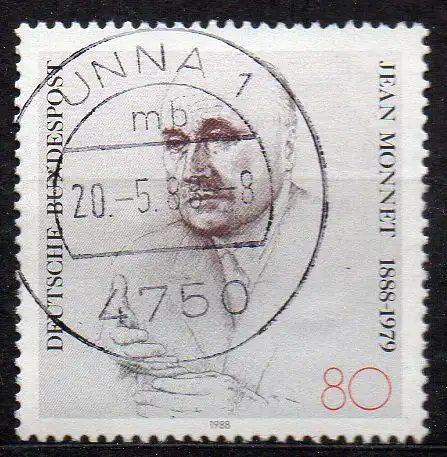 BRD, Mi-Nr. 1372 gest., Jean Monnet