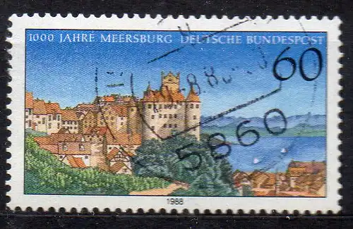 BRD, Mi-Nr. 1376 gest., 1000 Jahre Meersburg