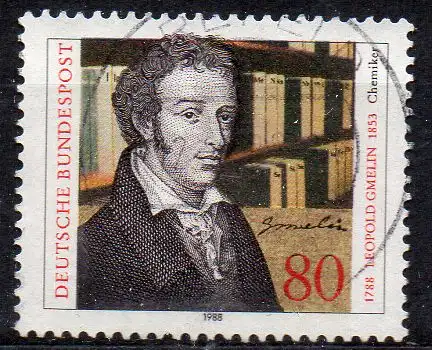 BRD, Mi-Nr. 1377 gest., Leopold Gmelin