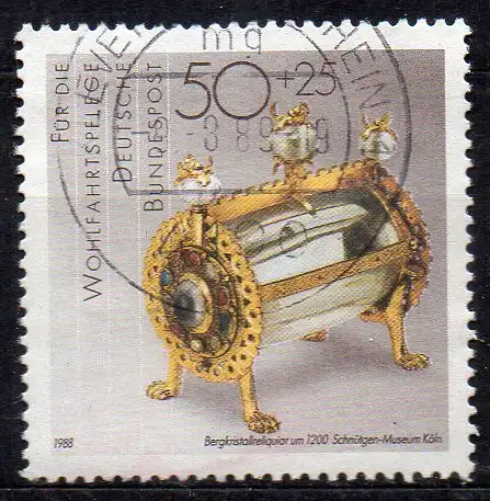 BRD, Mi-Nr. 1383 gest., Wohlfahrt 1988