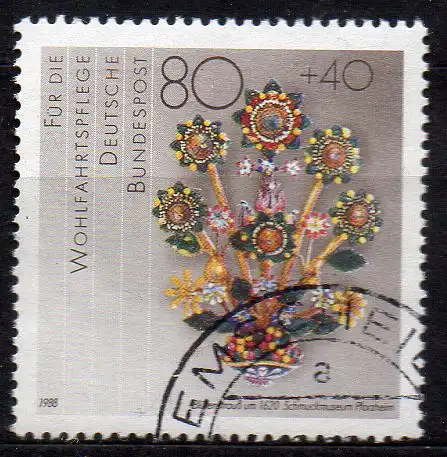 BRD, Mi-Nr. 1386 gest., Wohlfahrt 1988