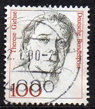 BRD, Mi-Nr. 1390 gest., Frauen der deutschen Geschichte