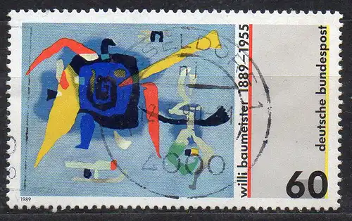 BRD, Mi-Nr. 1403 gest., Willi Baumeister