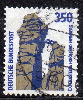 BRD, Mi-Nr. 1407 gest., Sehenswürdigkeiten - Externsteine, Bad Meinberg