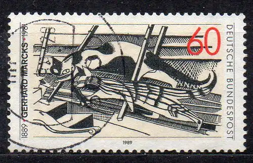 BRD, Mi-Nr. 1410 gest., Gerhard Marcks