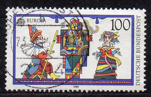 BRD, Mi-Nr. 1418 gest., Europa CEPT 1989