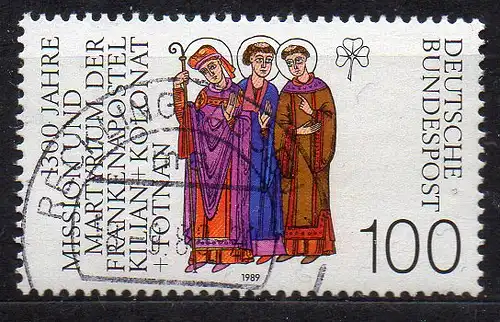 BRD, Mi-Nr. 1424 gest., Frankenapostel Kilian, Kolonat u. Totnan