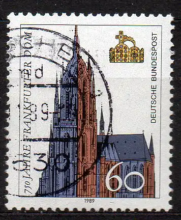 BRD, Mi-Nr. 1434 gest., 750 Jahre Dom Frankfurt a. Main