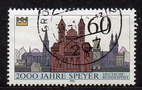 BRD, Mi-Nr. 1444 gest., 2000 Jahre Speyer