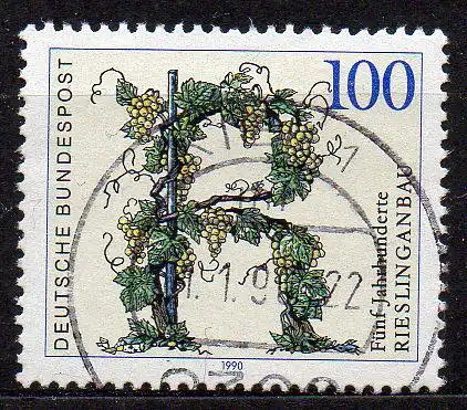 BRD, Mi-Nr. 1446 gest., 500 Jahre Rieslinganbau