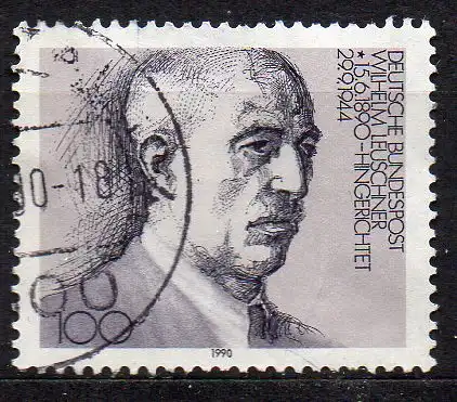 BRD, Mi-Nr. 1466 gest., Wilhelm Leuschner