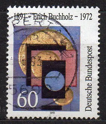 BRD, Mi-Nr. 1493 gest., 100. Geburtstag von Erich Buchholz
