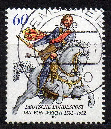 BRD, Mi-Nr. 1504 gest., Jan von Werth