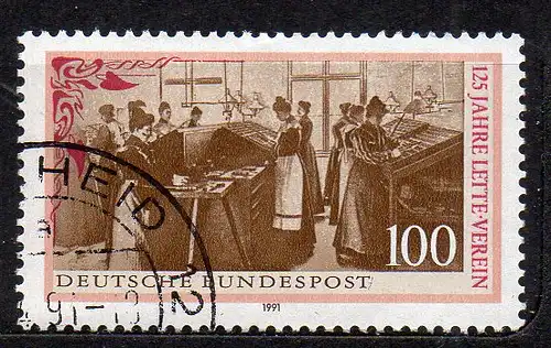BRD, Mi-Nr. 1521 gest., 125 Jahre Lette-Verein Berlin