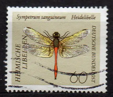 BRD, Mi-Nr. 1547 gest., Libelle