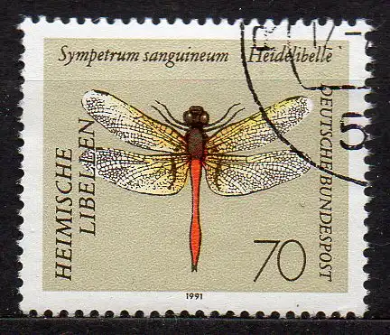 BRD, Mi-Nr. 1550 gest., Libelle