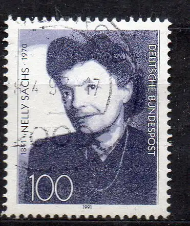 BRD, Mi-Nr. 1575 gest., Nelly Sachs