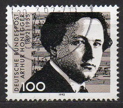 BRD, Mi-Nr. 1596 gest., Arthur Honegger