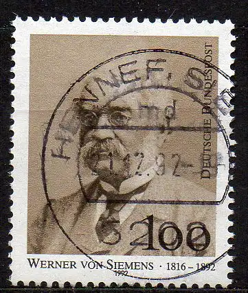 BRD, Mi-Nr. 1642 gest., Werner von Siemens