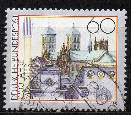 BRD, Mi-Nr. 1645 gest., 1200 Jahre Münster