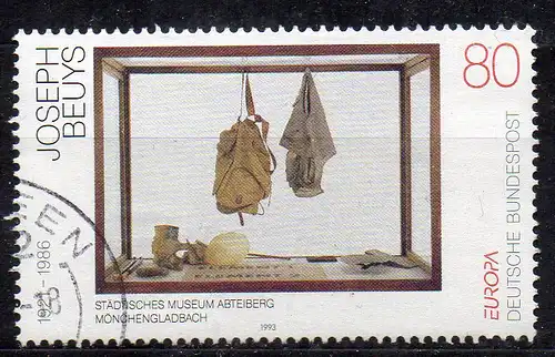 BRD, Mi-Nr. 1673 gest., Europa 1993 - Zeitgenössische Kunst