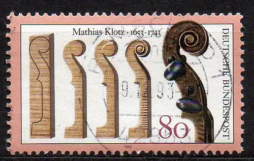 BRD, Mi-Nr. 1688 gest., Mathias Klotz