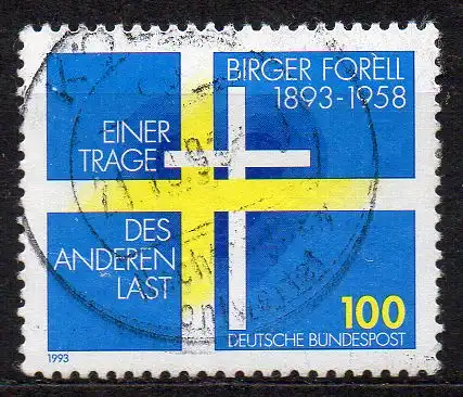 BRD, Mi-Nr. 1693 gest., Birger Forell