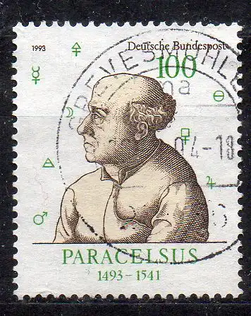 BRD, Mi-Nr. 1704 gest., Paracelsus