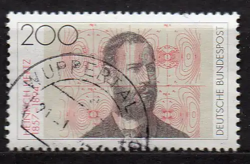 BRD, Mi-Nr. 1710 gest., Heinrich Hertz