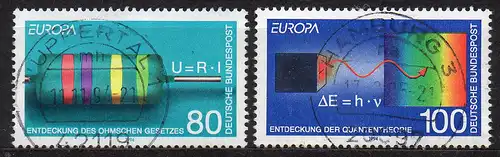 BRD, Mi-Nr. 1732 - 1733 gest., kompl., Europa 1994