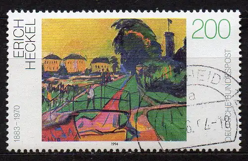 BRD, Mi-Nr. 1749 gest., Deutsche Malerei des 20. Jahrhunderts