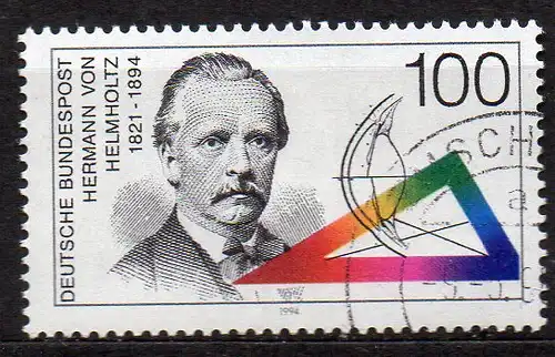 BRD, Mi-Nr. 1752 gest., Hermann von Helmholtz