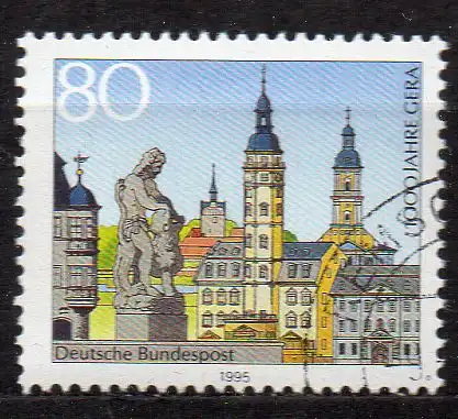 BRD, Mi-Nr. 1772 gest., 1000 Jahre Gera