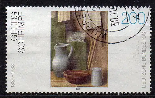 BRD, Mi-Nr. 1775 gest., Deutsche Malerei des 20. Jahrhunderts