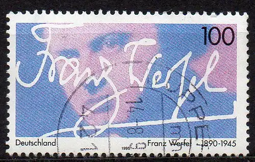 BRD, Mi-Nr. 1813 gest., Franz Werfel