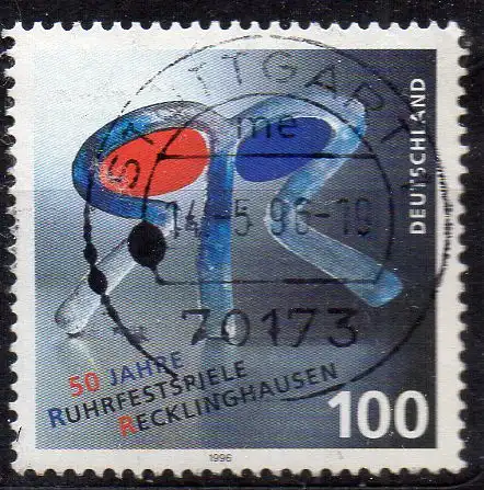 BRD, Mi-Nr. 1859 gest., 50 Jahre Ruhrfestspiele Recklinghausen