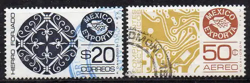 Mexiko, Mi-Nr. 1674 + 1678 gest., 